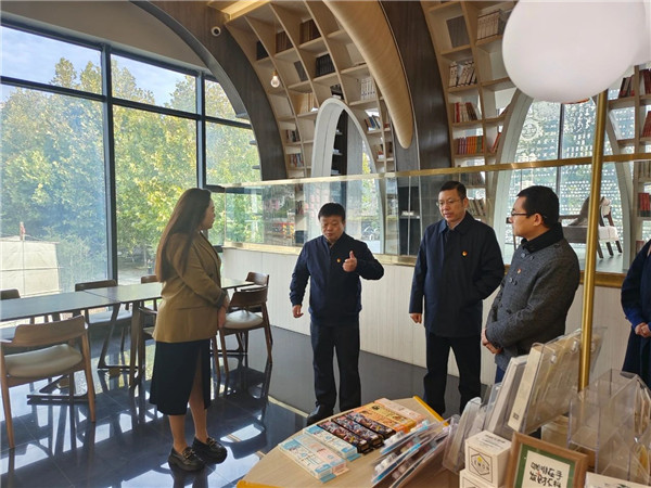 市國(guó)資委黨委書記、主任朱平生到市古鎮(zhèn)商旅文公司調(diào)研
