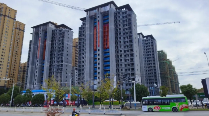 全面封頂！古鎮(zhèn)學府小區(qū)建設項目進入交付倒計時